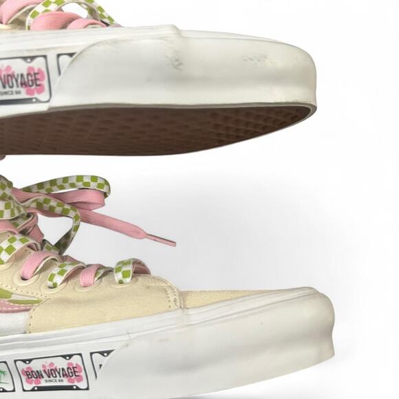 LIMITED ADDITION Vans x EM Emma Mulholland Sk8-Hi Holiday High Top Sneakers 12 - Picture 6 of 7